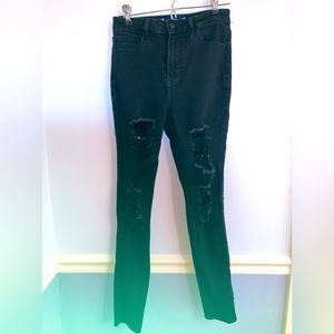 Hollister Curvy High Rise Super Skinny 5R Jeans
